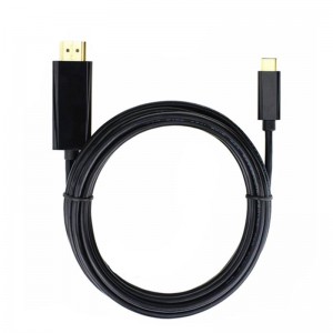 Kabel USB C na HDMI 6 stop (4K @ 60 Hz), kabel USB typu C na HDMI [kompatibilní s Thunderbolt 3] pro MacBook Pro 16 '' 2019\/2018\/2017, MacBook Air \/ iPad Pro 2019\/2018, Surface Book 2, Samsung S10 , a více