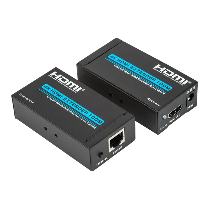 V1.4 4K HDMI Extender 100m nad jediným kate5e/6 kabelem Support Ultra HD 4Kx2K/30Hz