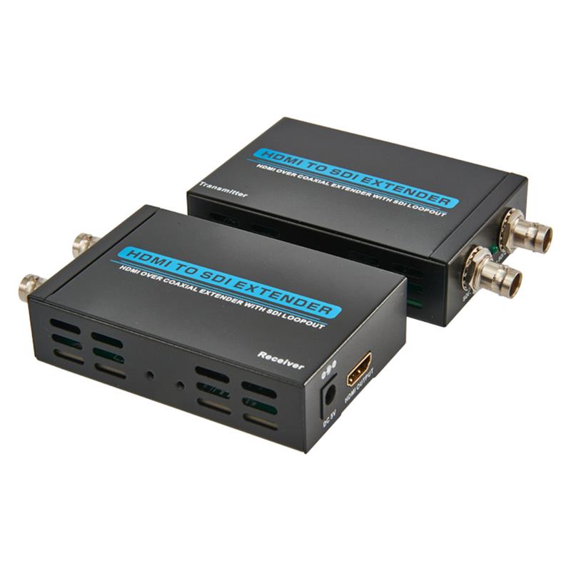 HDMI na SDI Extender 100m HDMI Over Coaxial Extender s výstupem SDI