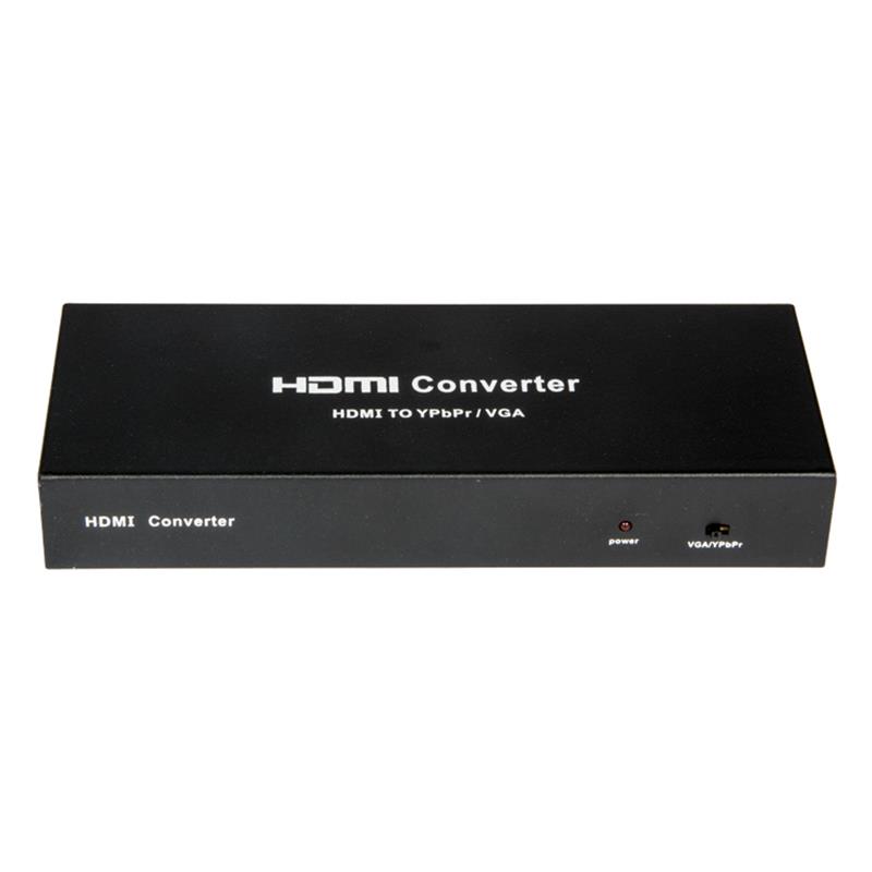 Převodník HDMI na YPbPr \/ VGA + SPDIF 1080P